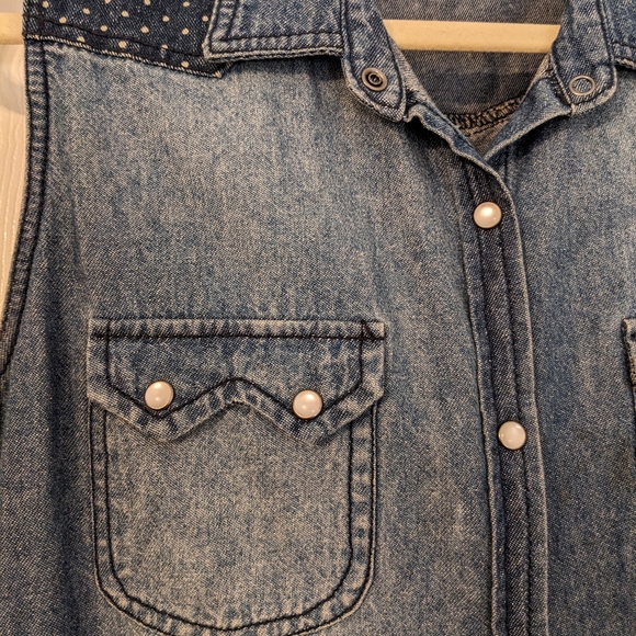 Denim top - Picture 3 of 3